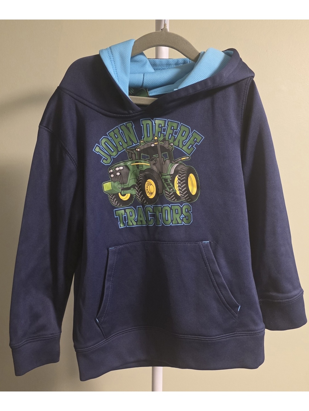 John Deere Boys' Hoodie with Tractor Graphic Size 6
